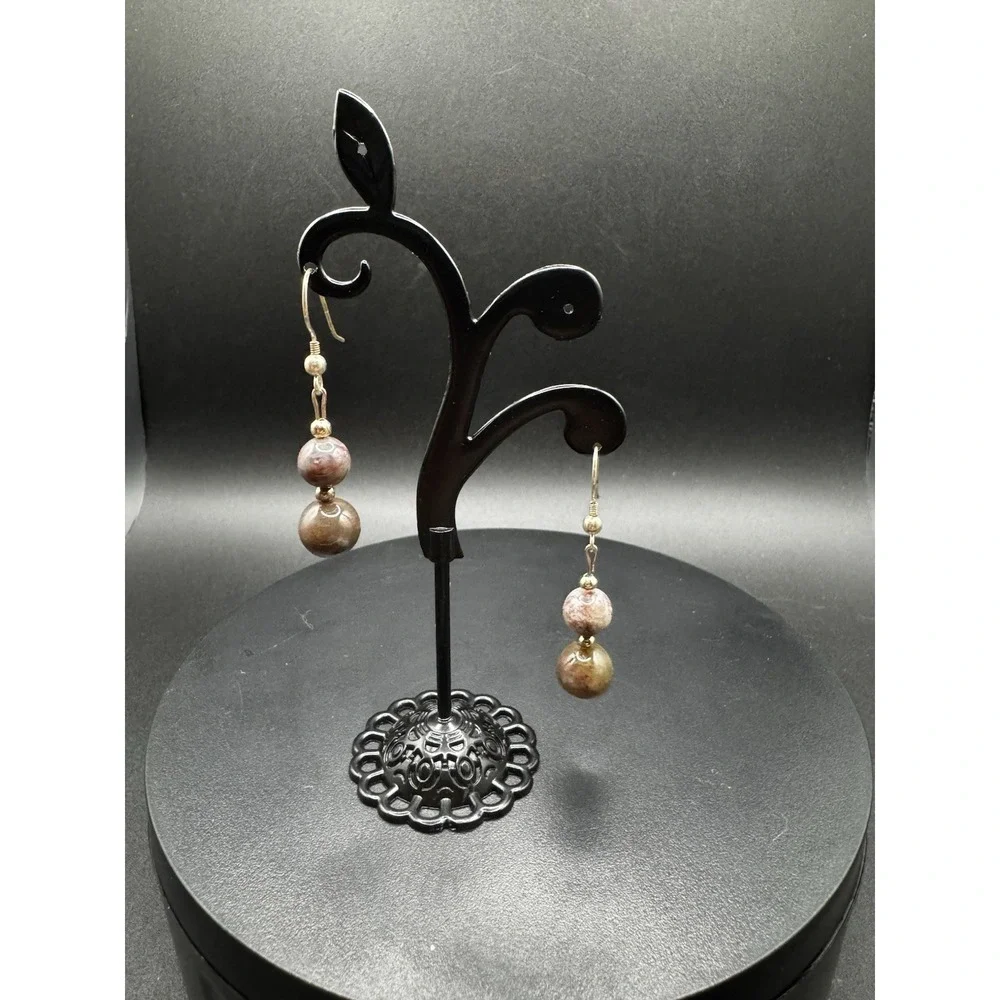 Canada Fancy Jasper‎ Dangle Earrings